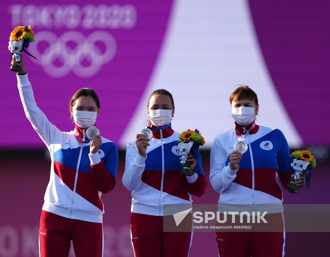 Japan Olympics 2020 Archery Women Team