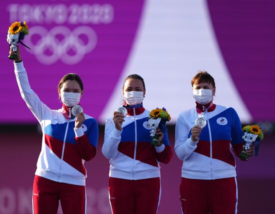 Japan Olympics 2020 Archery Women Team