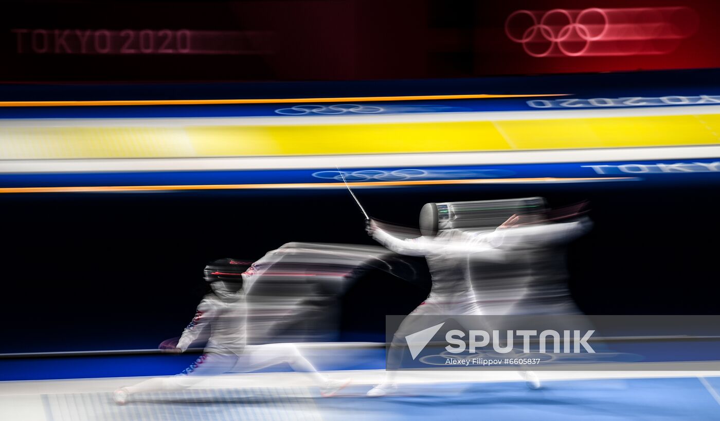 Japan Olympics 2020 Fencing Women Foil