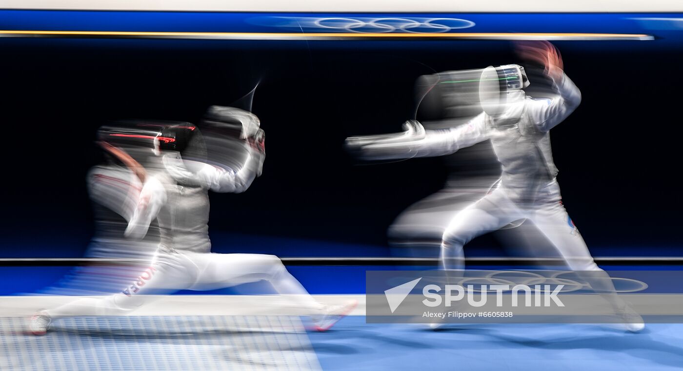 Japan Olympics 2020 Fencing Women Foil