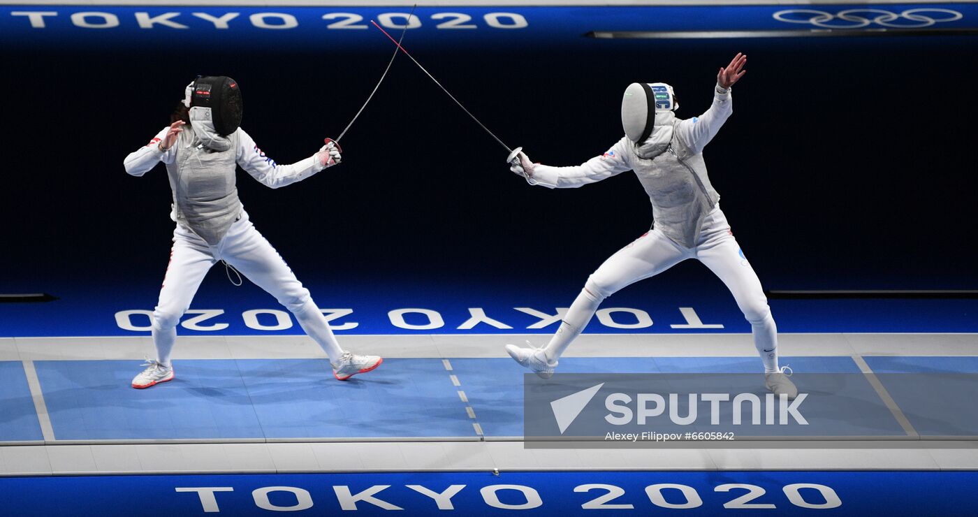 Japan Olympics 2020 Fencing Women Foil