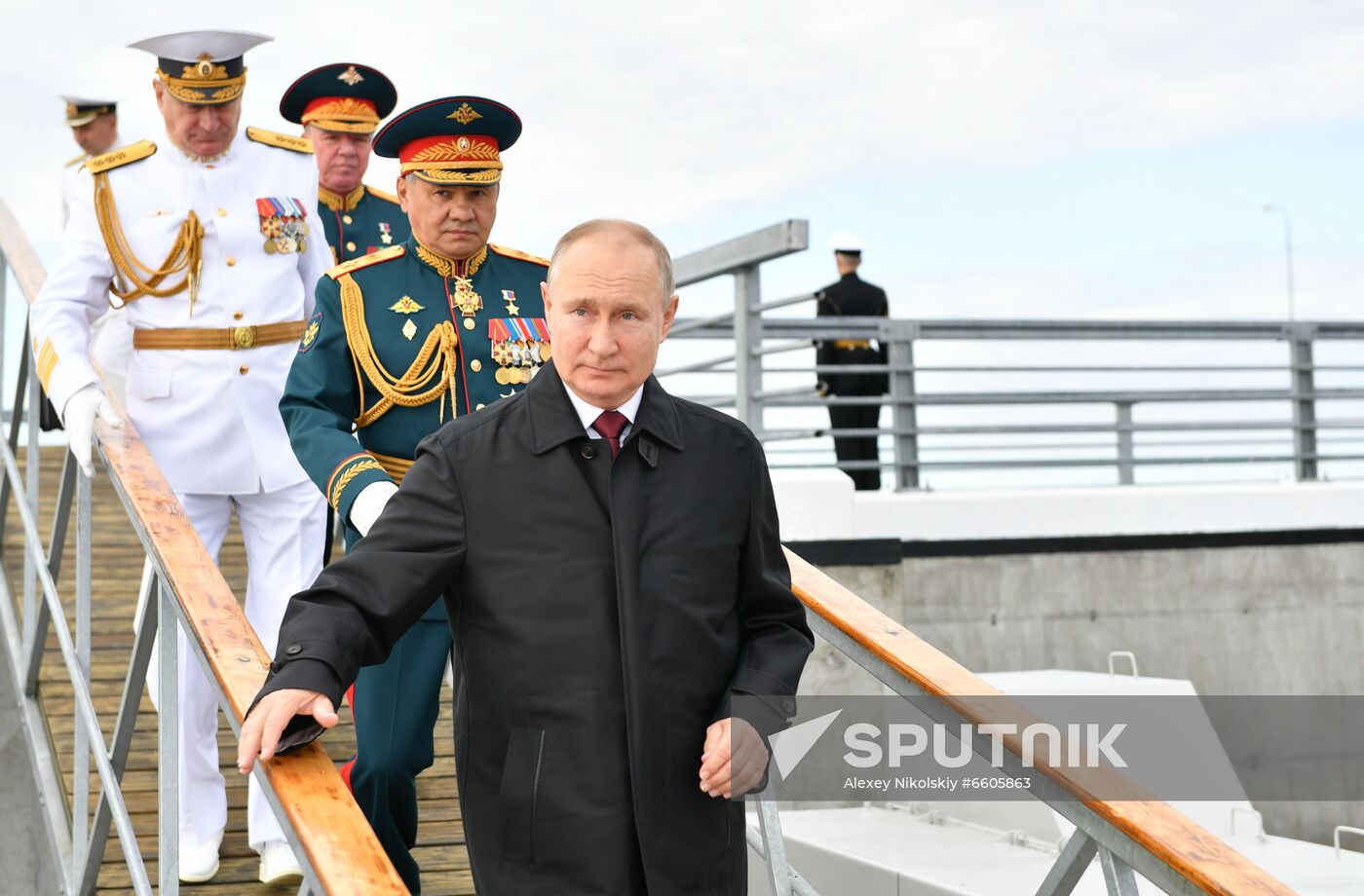 Russia Putin Main Navy Day Parade