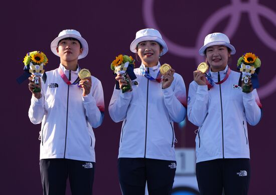 Japan Olympics 2020 Archery Women Team