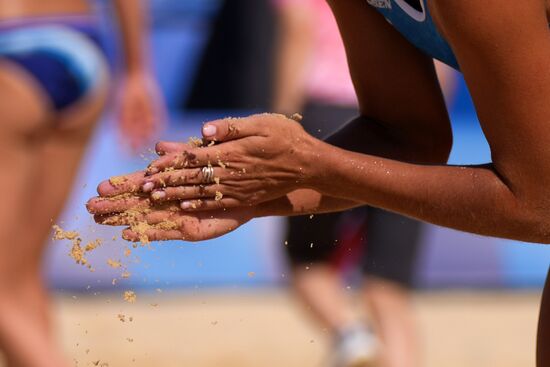 Japan Olympics 2020 Beach Volleyball Makroguzova/Kholomina - Menegatti/Orsi Toth