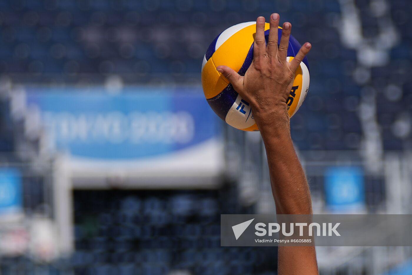 Japan Olympics 2020 Beach Volleyball Makroguzova/Kholomina - Menegatti/Orsi Toth