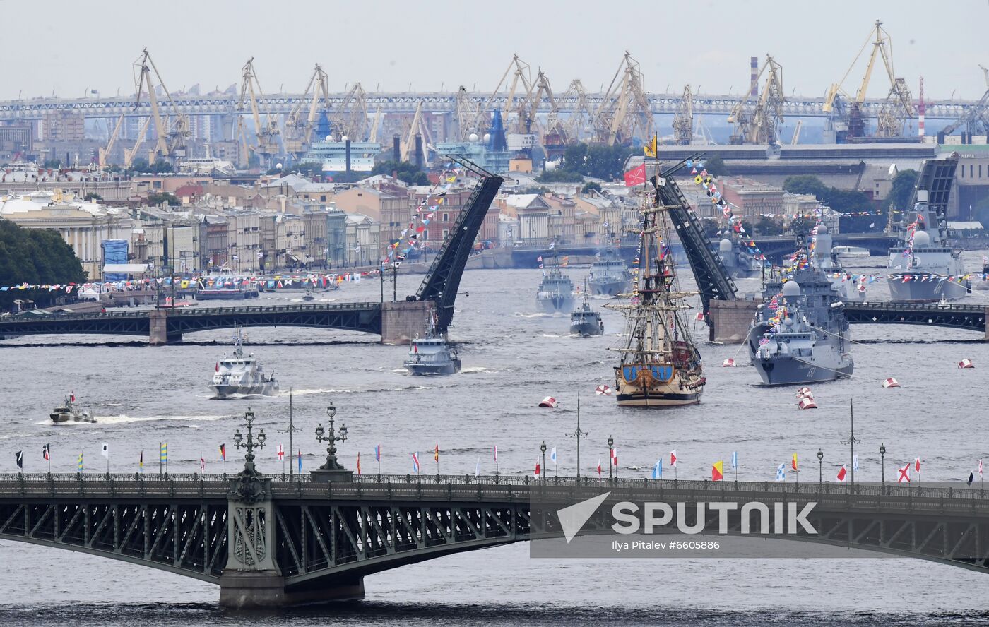 Russia Main Navy Day Parade