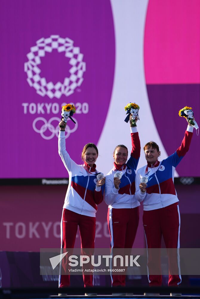 Japan Olympics 2020 Archery Women Team