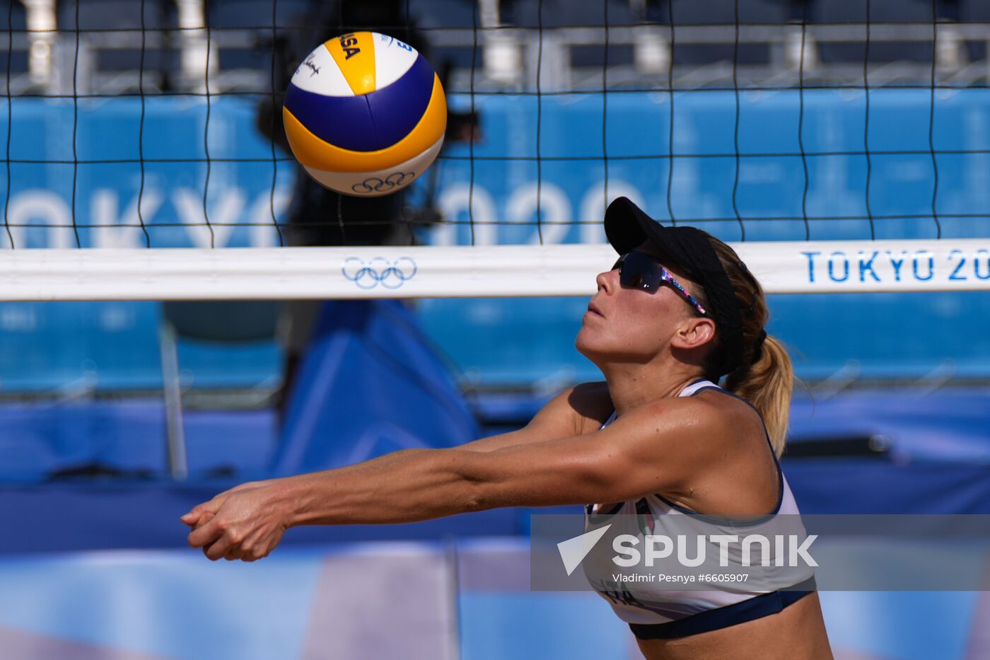 Japan Olympics 2020 Beach Volleyball Makroguzova/Kholomina - Menegatti/Orsi Toth