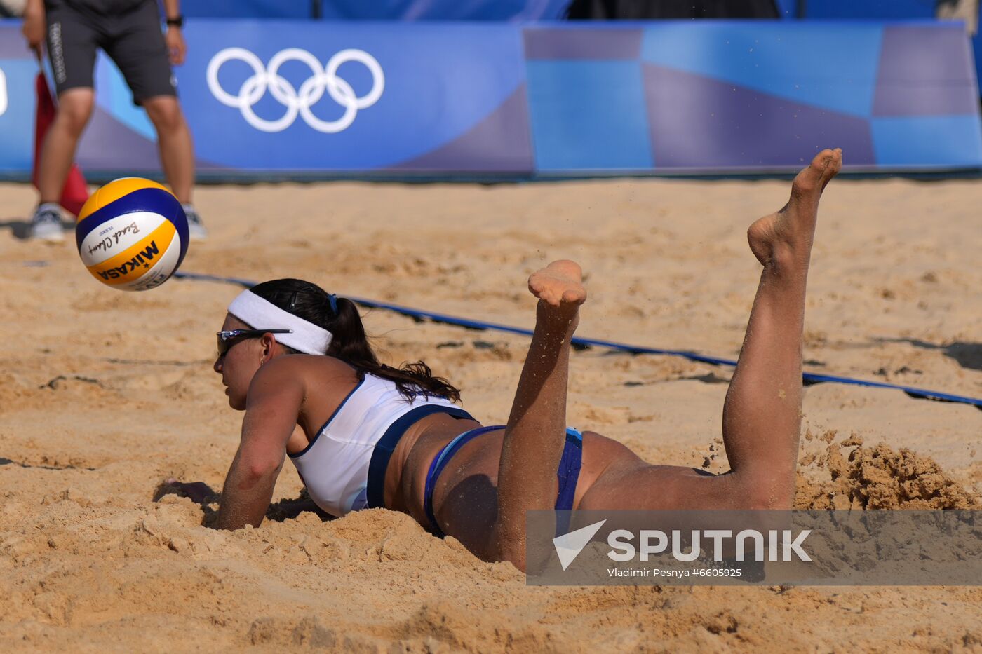 Japan Olympics 2020 Beach Volleyball Makroguzova/Kholomina - Menegatti/Orsi Toth