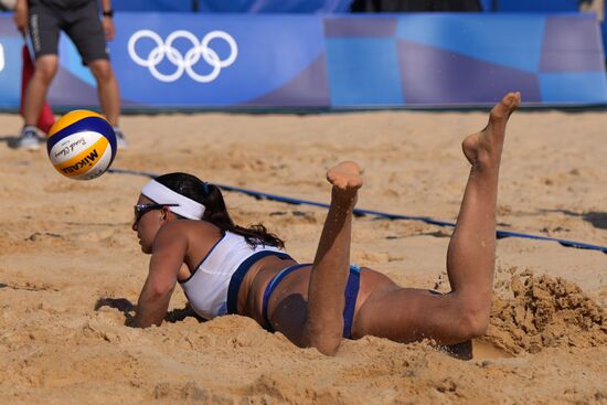 Japan Olympics 2020 Beach Volleyball Makroguzova/Kholomina - Menegatti/Orsi Toth