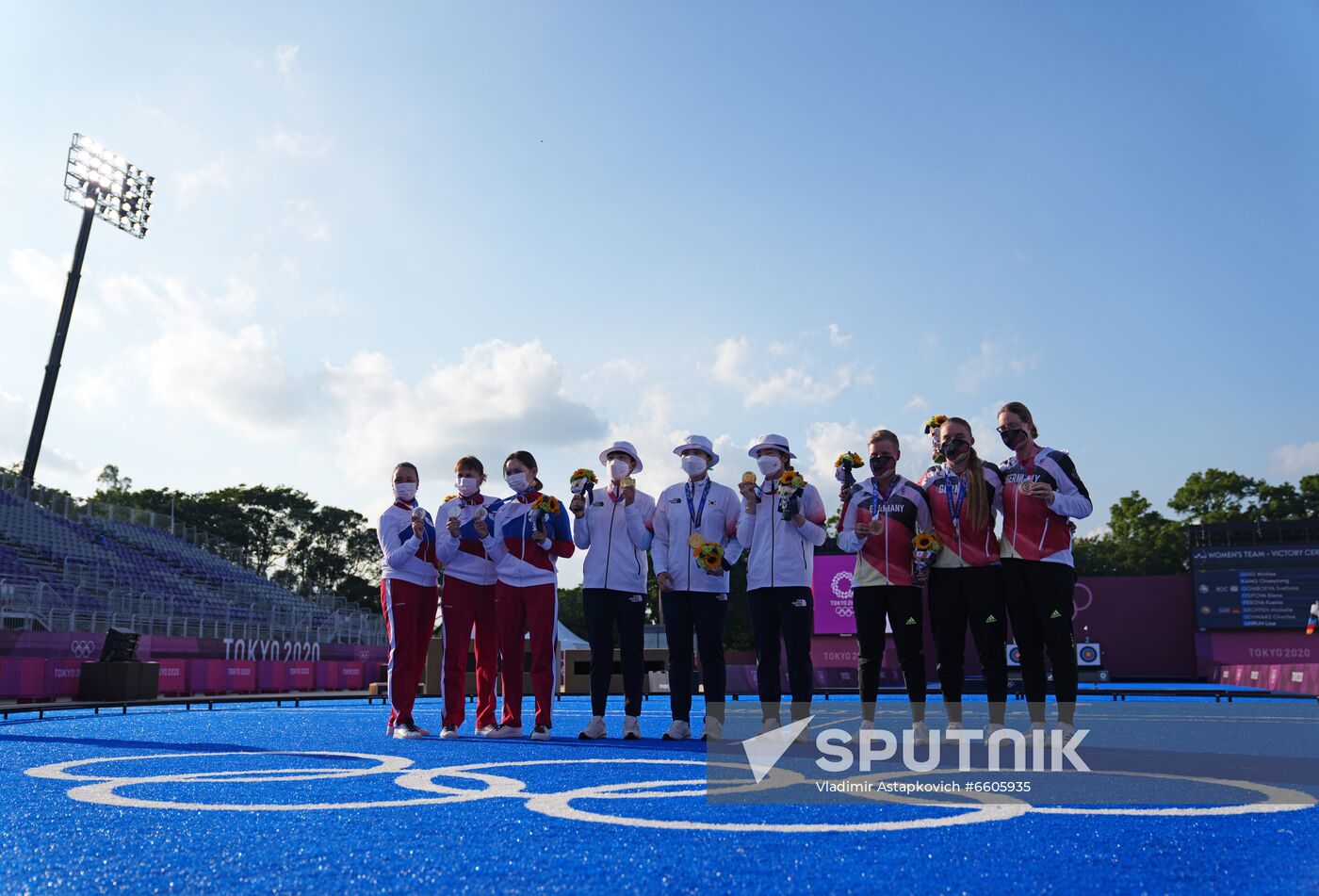 Japan Olympics 2020 Archery Women Team