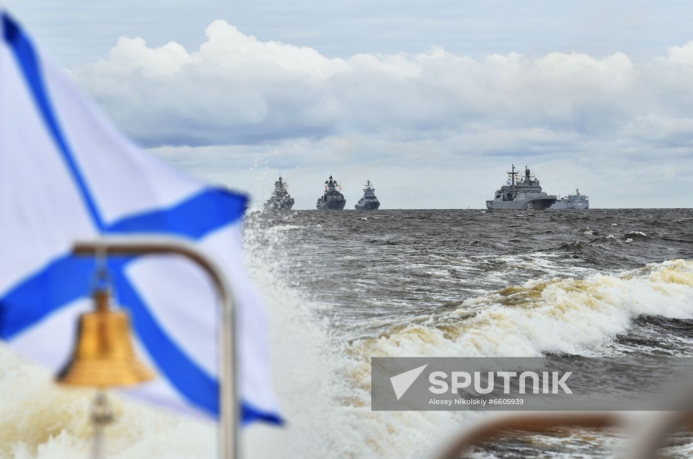 Russia Putin Main Navy Day Parade