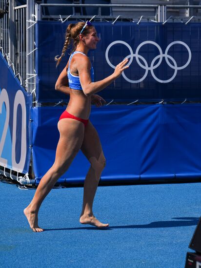 Japan Olympics 2020 Beach Volleyball Makroguzova/Kholomina - Menegatti/Orsi Toth
