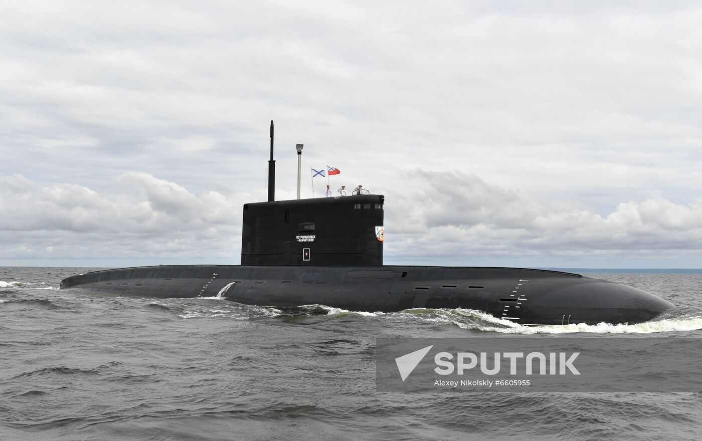 Russia Putin Main Navy Day Parade