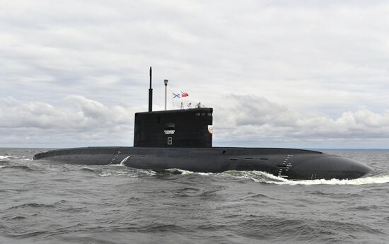 Russia Putin Main Navy Day Parade