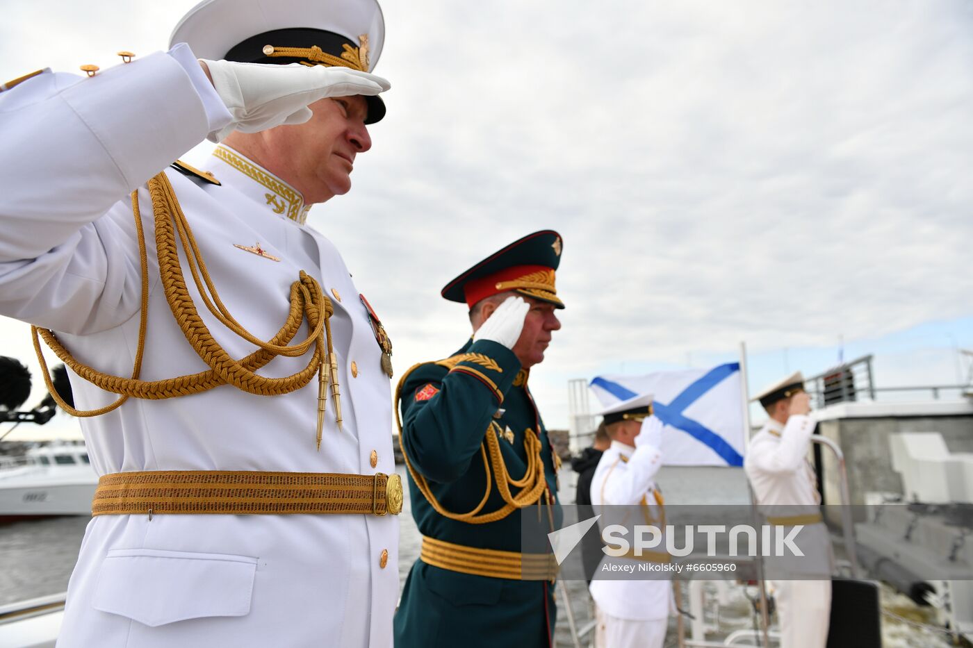 Russia Putin Main Navy Day Parade