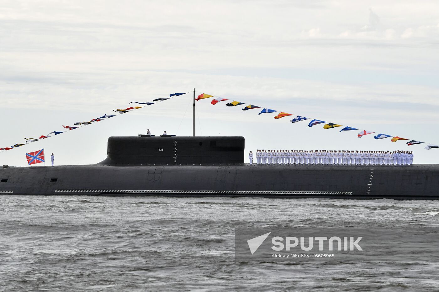 Russia Putin Main Navy Day Parade