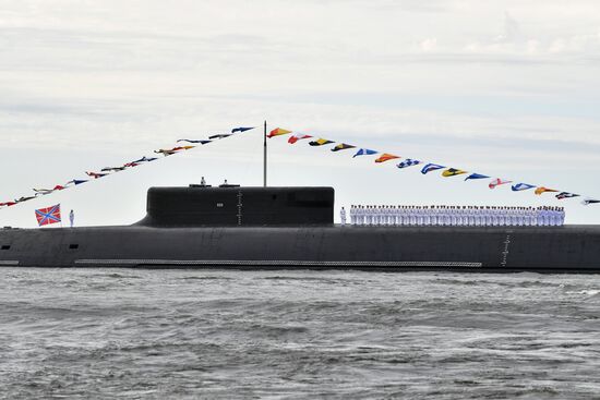Russia Putin Main Navy Day Parade