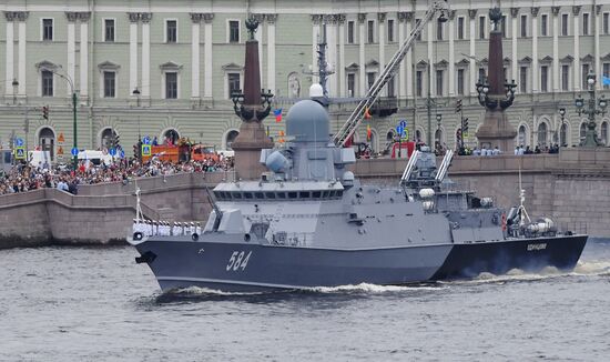 Russia Main Navy Day Parade