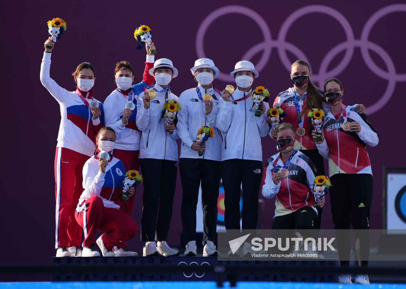 Japan Olympics 2020 Archery Women Team