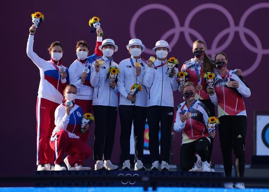 Japan Olympics 2020 Archery Women Team