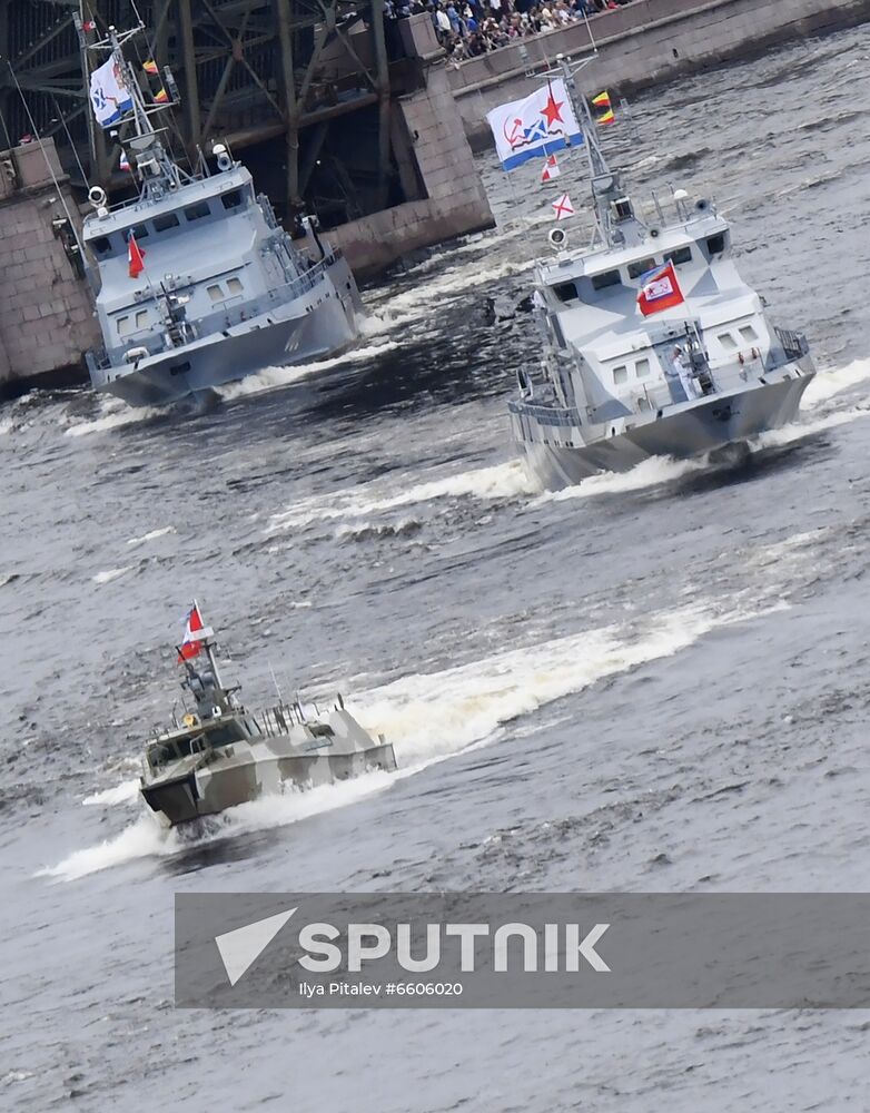 Russia Main Navy Day Parade