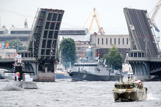 Russia Main Navy Day Parade