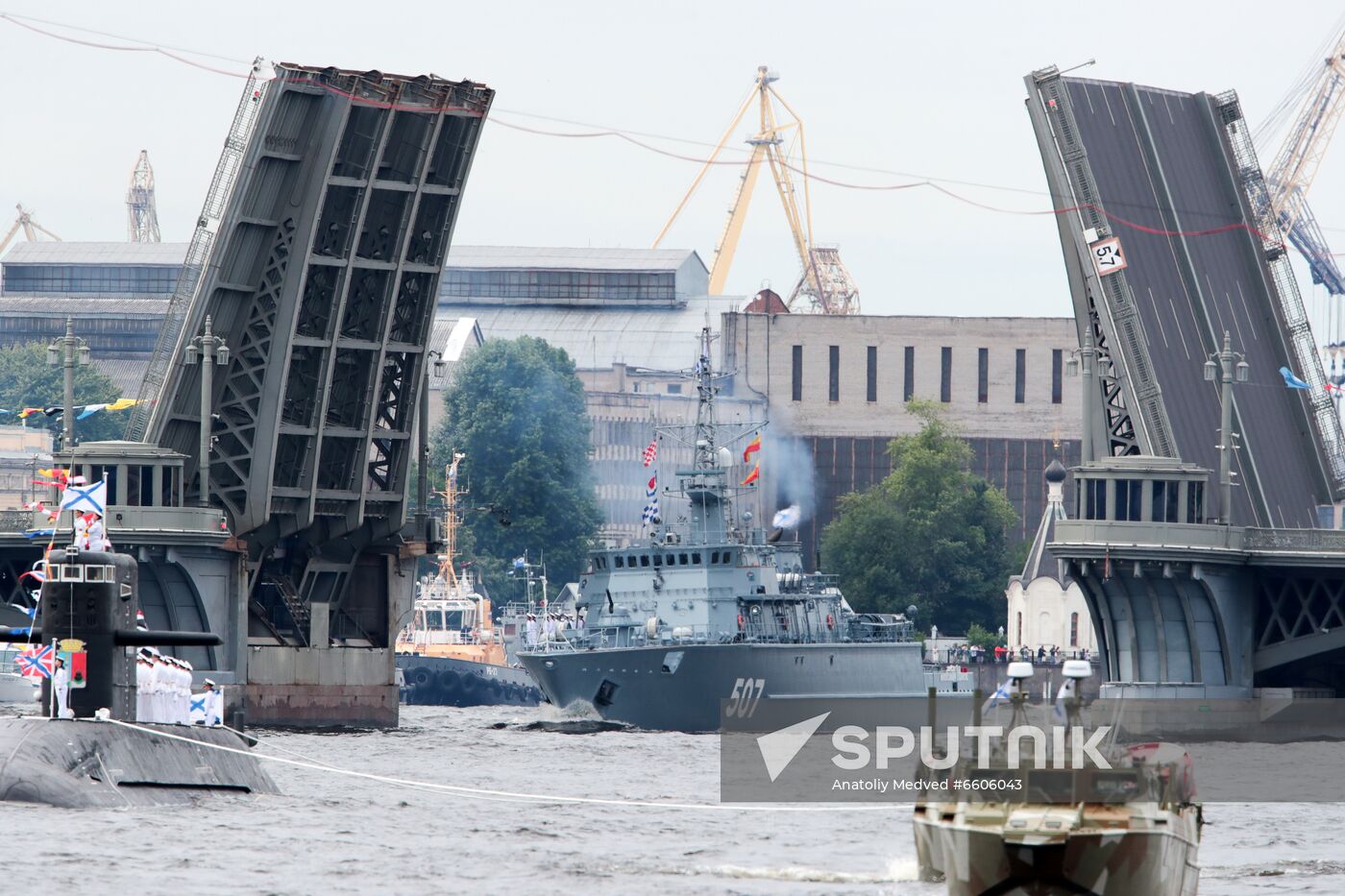 Russia Main Navy Day Parade