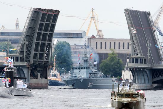 Russia Main Navy Day Parade