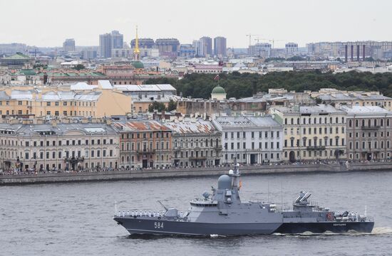 Russia Main Navy Day Parade