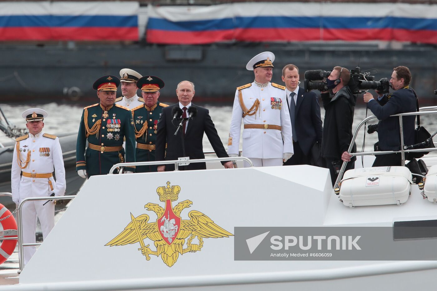 Russia Putin Main Navy Day Parade