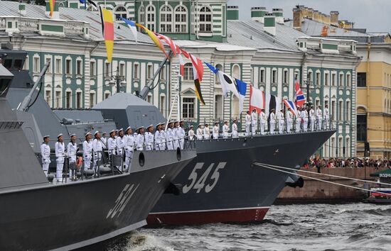 Russia Main Navy Day Parade