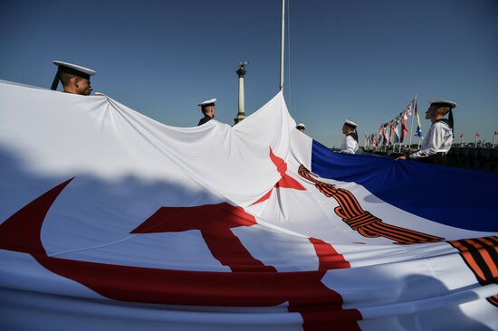 Russia Navy Day Parade