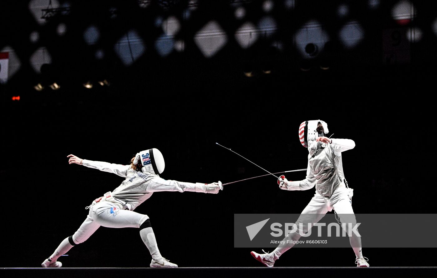 Japan Olympics 2020 Fencing Women Foil
