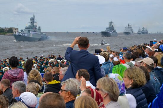 Russia Main Navy Day Parade