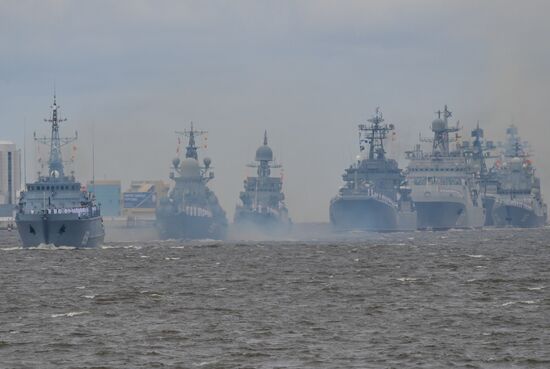 Russia Main Navy Day Parade