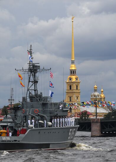 Russia Main Navy Day Parade