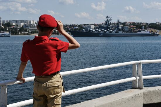Russia Navy Day Parade