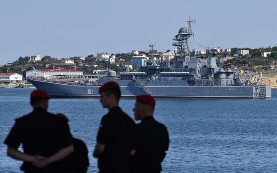 Russia Navy Day Parade