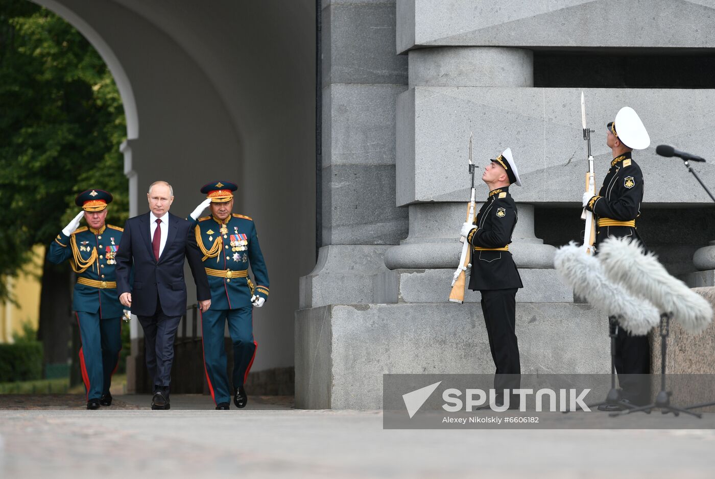 Russia Putin Main Navy Day Parade