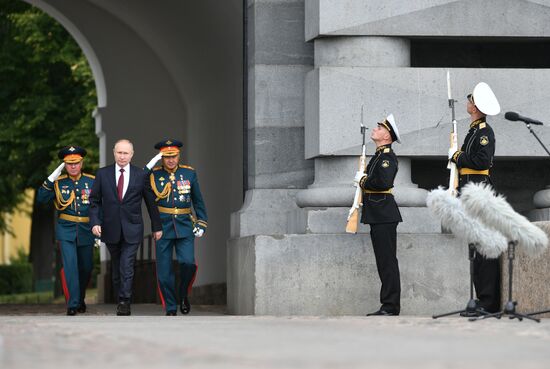 Russia Putin Main Navy Day Parade