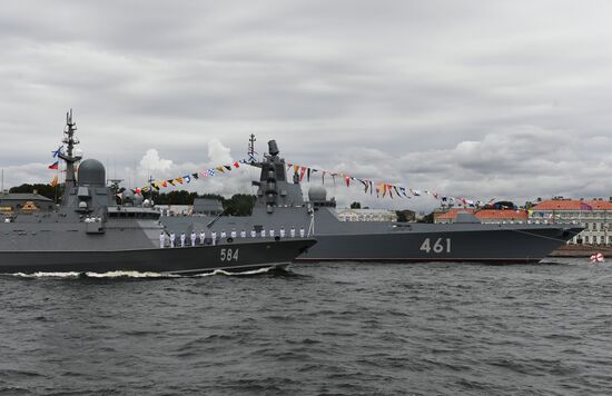 Russia Main Navy Day Parade
