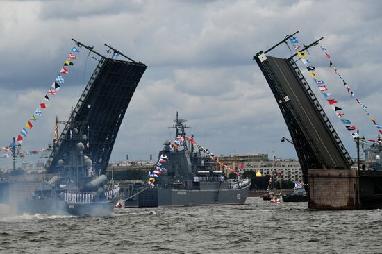 Russia Main Navy Day Parade