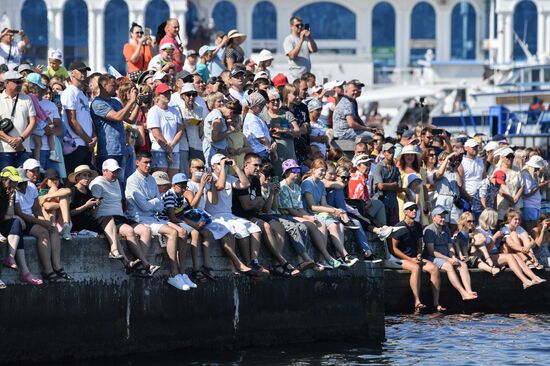 Russia Navy Day Parade
