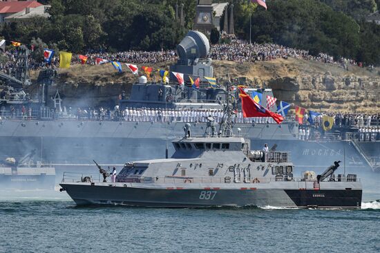 Russia Navy Day Parade