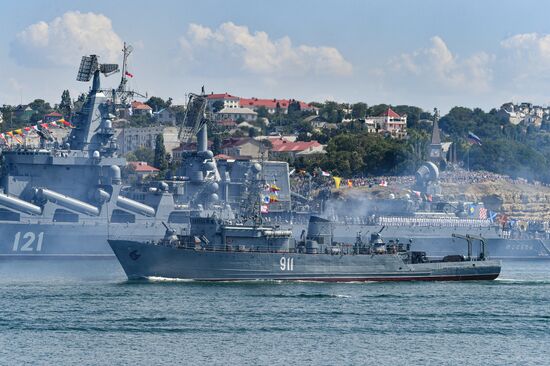 Russia Navy Day Parade