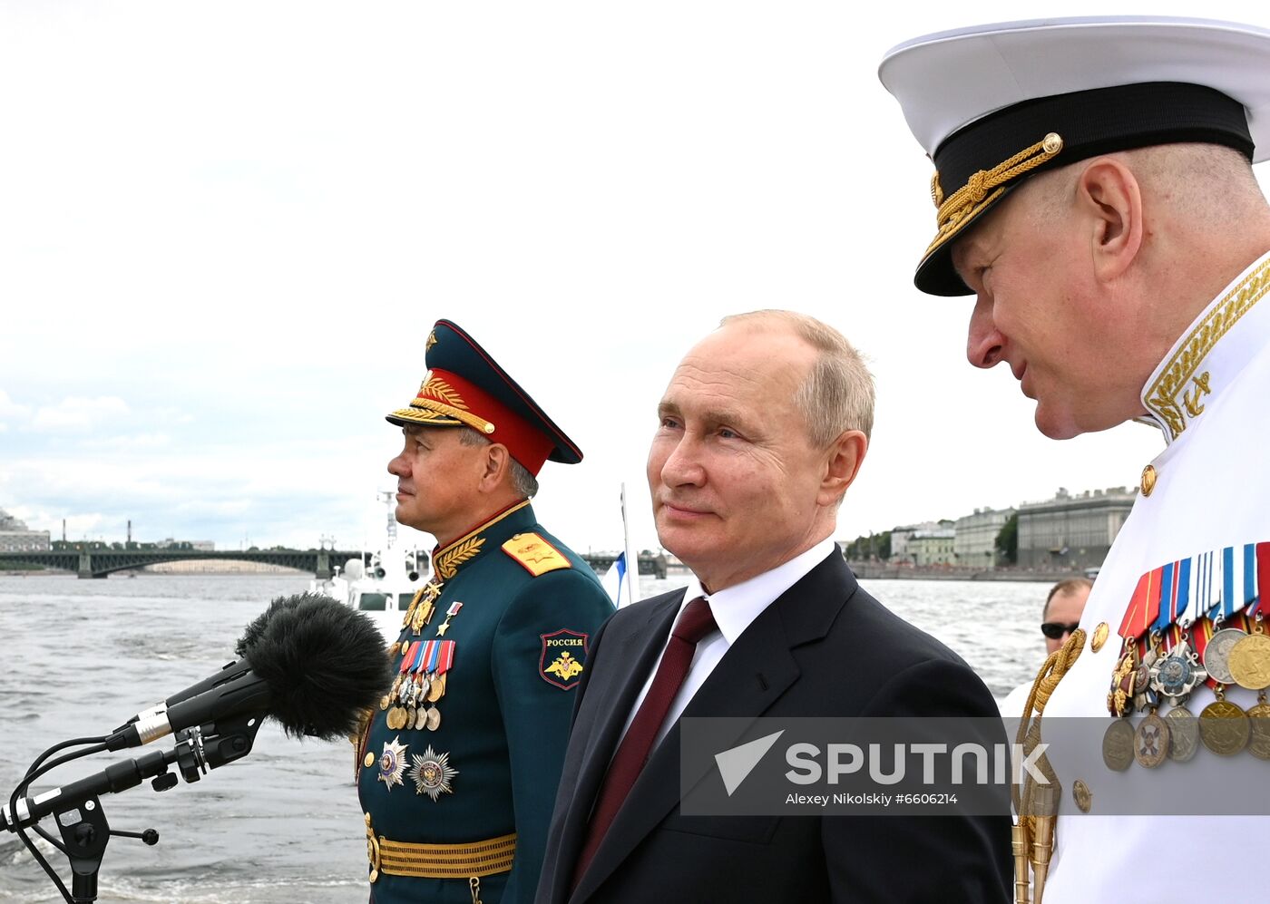 Russia Putin Main Navy Day Parade