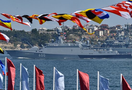Russia Navy Day Parade