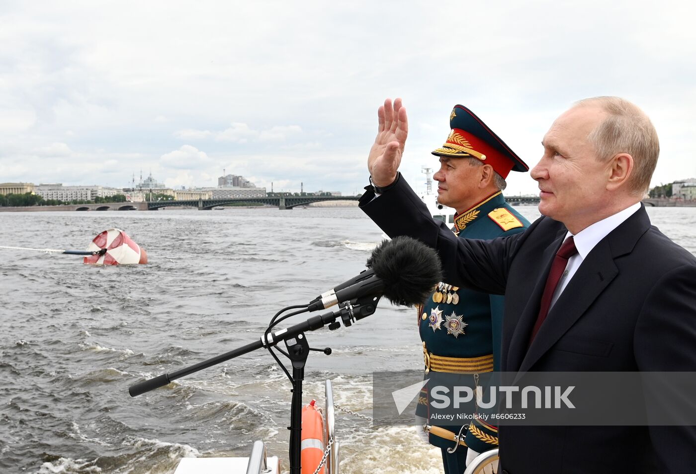 Russia Putin Main Navy Day Parade