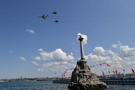 Russia Navy Day Parade